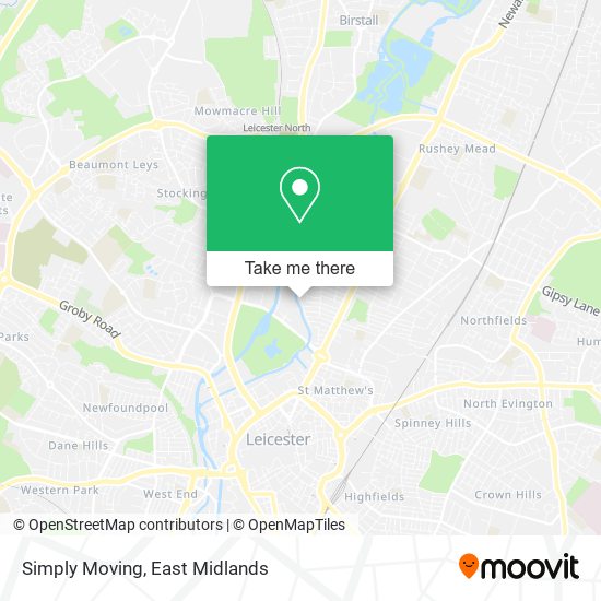 Simply Moving map