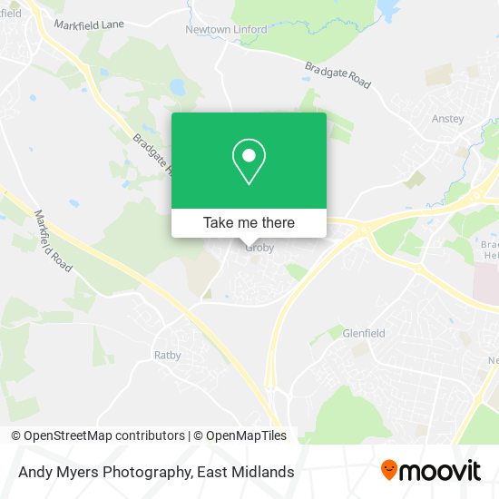 Andy Myers Photography map