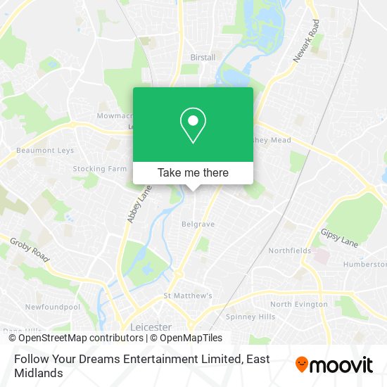 Follow Your Dreams Entertainment Limited map