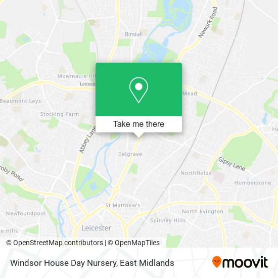 Windsor House Day Nursery map