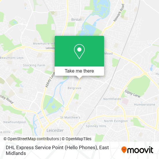 DHL Express Service Point (Hello Phones) map