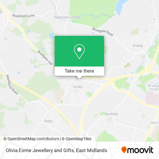 Olivia Esme Jewellery and Gifts map