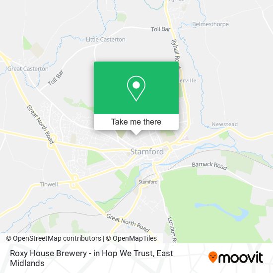 Roxy House Brewery - in Hop We Trust map
