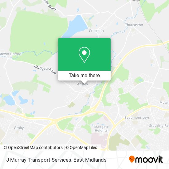 J Murray Transport Services map