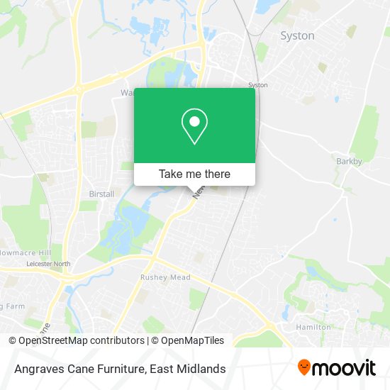 Angraves Cane Furniture map