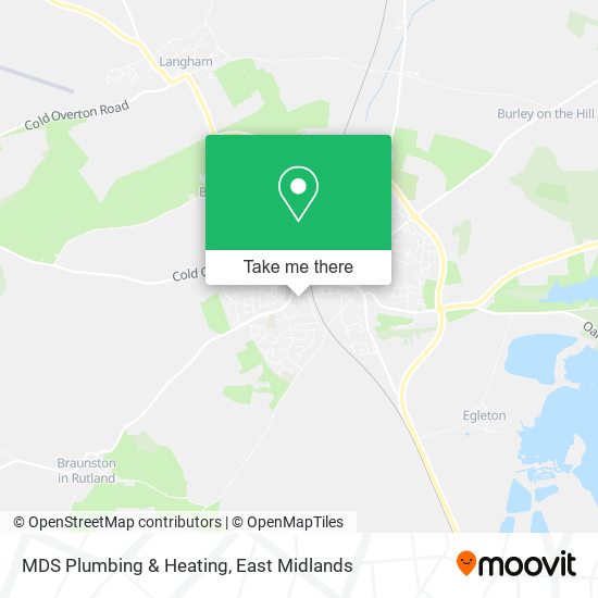 MDS Plumbing & Heating map