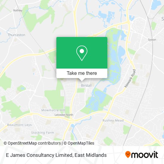 E James Consultancy Limited map