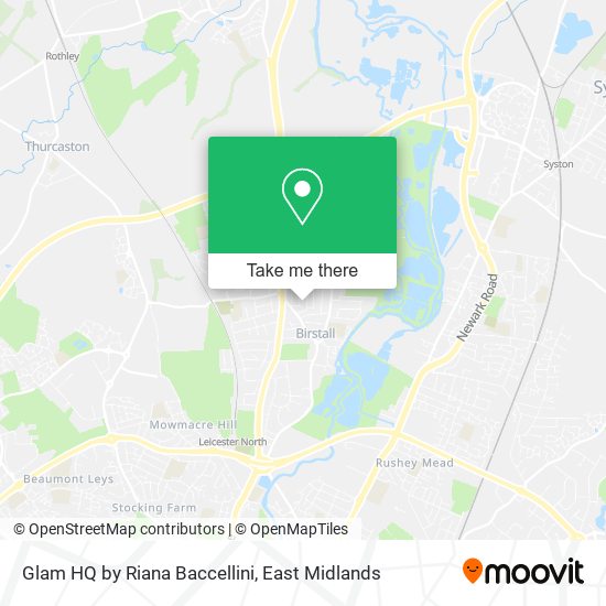 Glam HQ by Riana Baccellini map