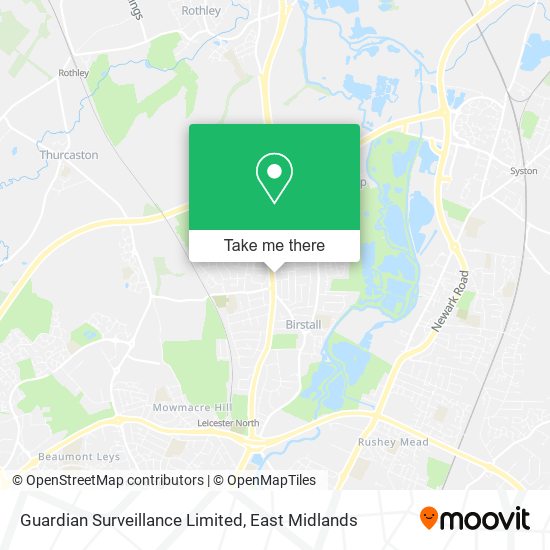 Guardian Surveillance Limited map