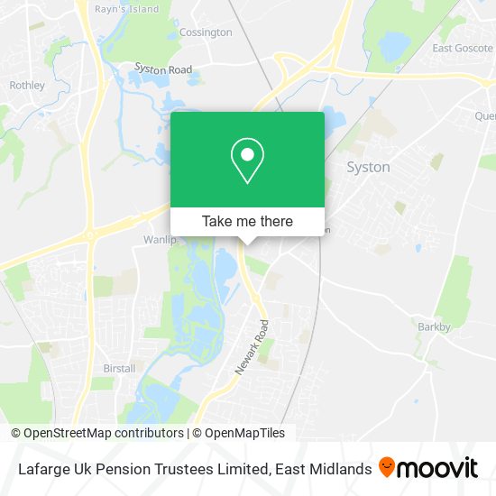 Lafarge Uk Pension Trustees Limited map