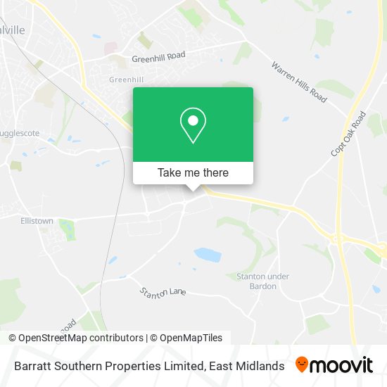 Barratt Southern Properties Limited map