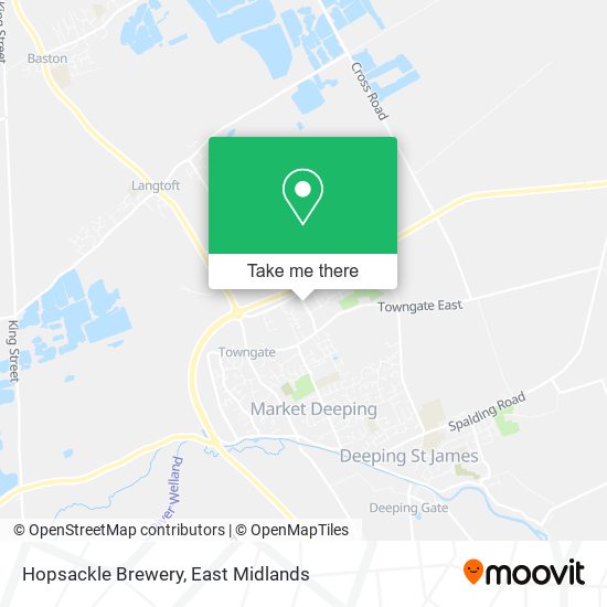Hopsackle Brewery map