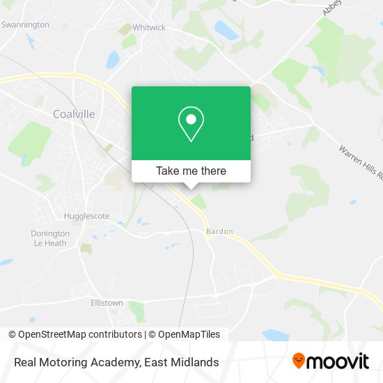 Real Motoring Academy map