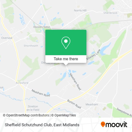 Sheffield Schutzhund Club map