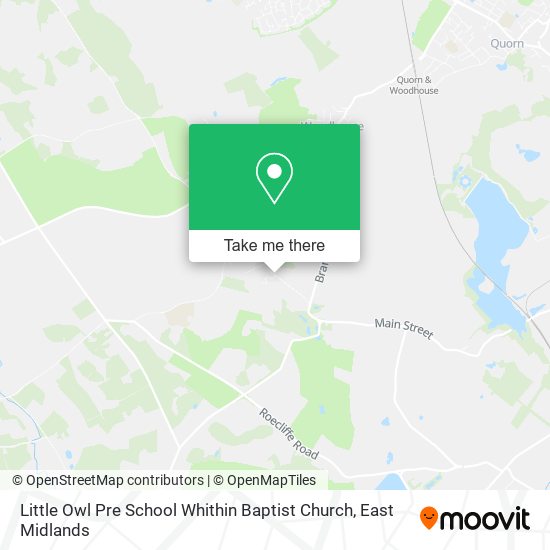 Little Owl Pre School Whithin Baptist Church map