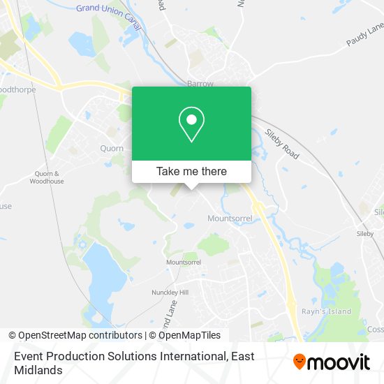Event Production Solutions International map