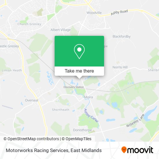 Motorworks Racing Services map