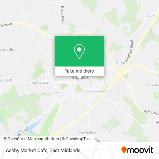 Ashby Market Cafe map