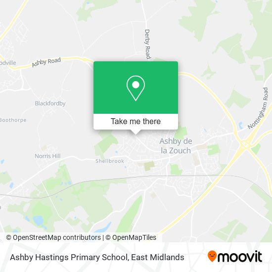 Ashby Hastings Primary School map