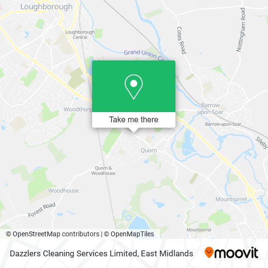 Dazzlers Cleaning Services Limited map