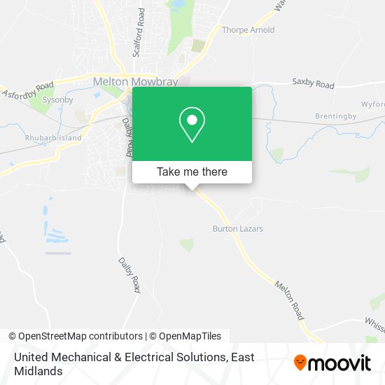 United Mechanical & Electrical Solutions map