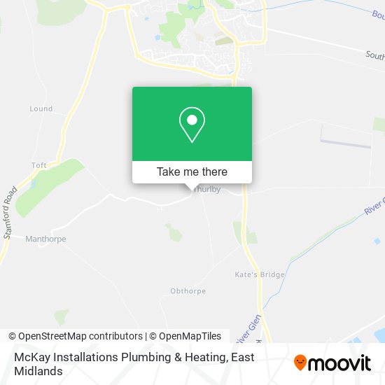 McKay Installations Plumbing & Heating map