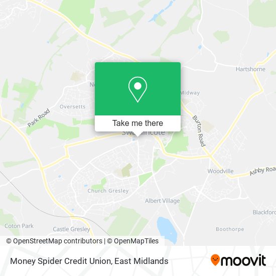 Money Spider Credit Union map