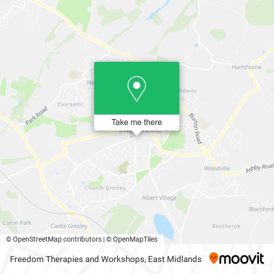 Freedom Therapies and Workshops map