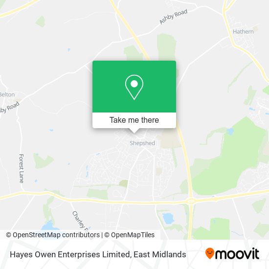 Hayes Owen Enterprises Limited map