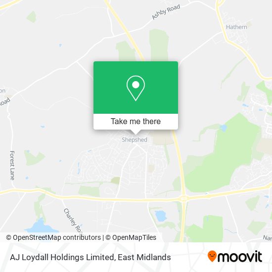 AJ Loydall Holdings Limited map