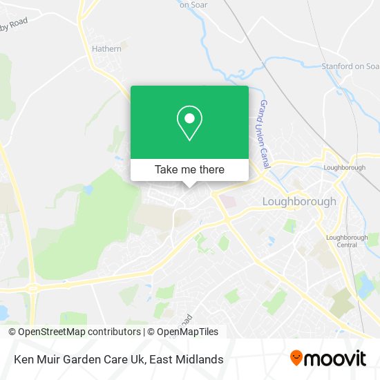 Ken Muir Garden Care Uk map