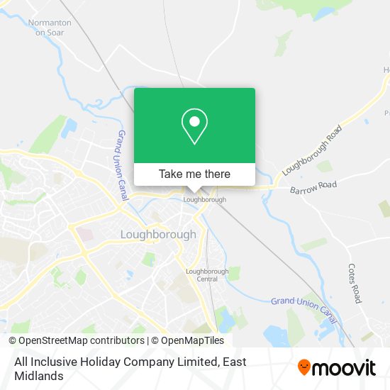 All Inclusive Holiday Company Limited map