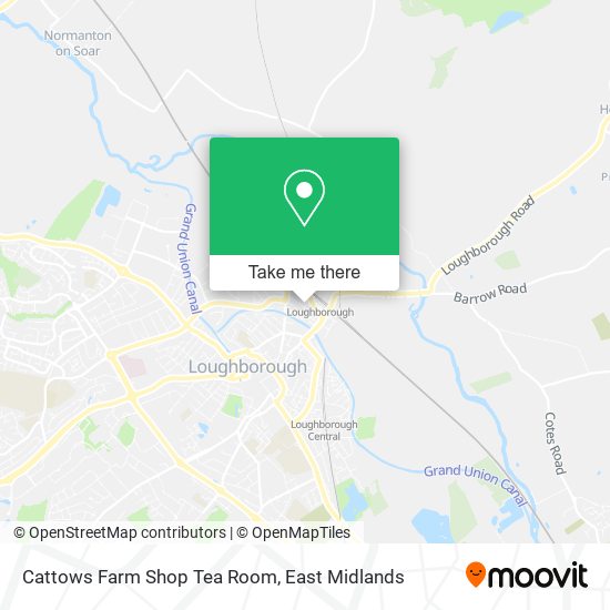 Cattows Farm Shop Tea Room map