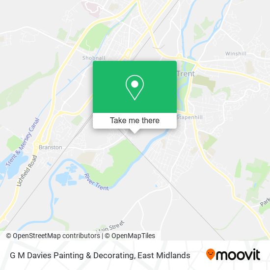 G M Davies Painting & Decorating map