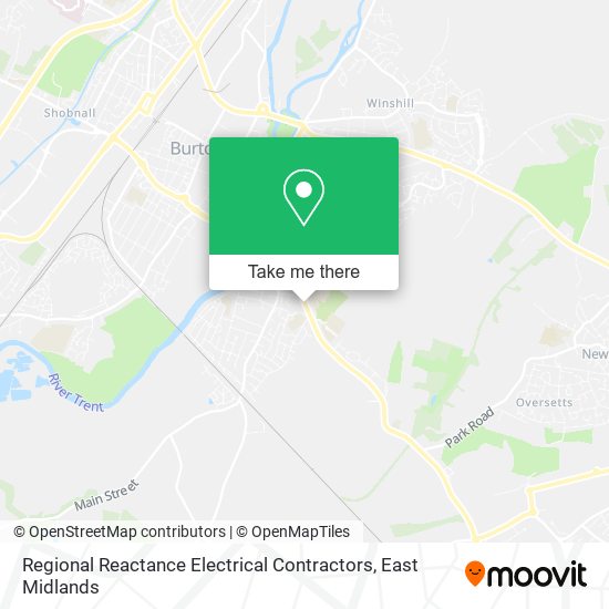 Regional Reactance Electrical Contractors map