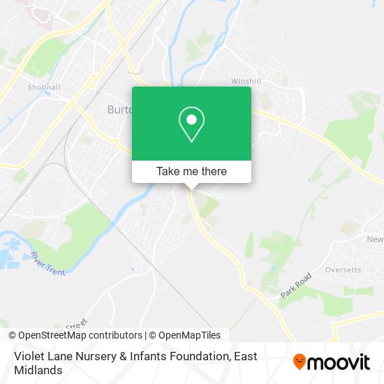 Violet Lane Nursery & Infants Foundation map