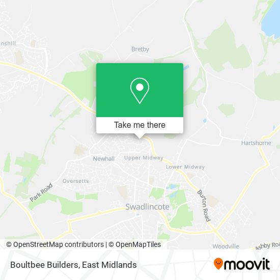 Boultbee Builders map
