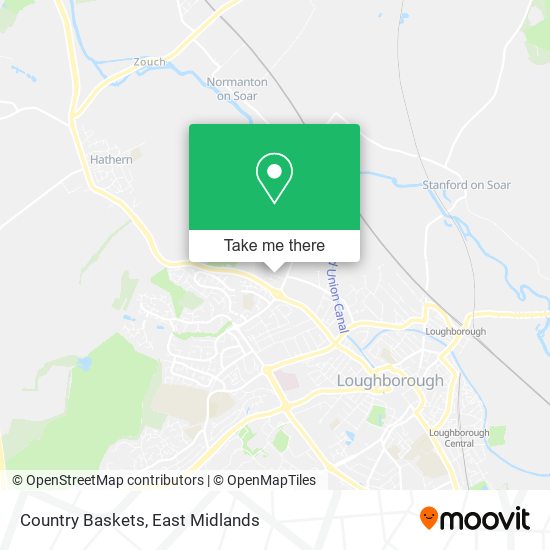 Country Baskets map