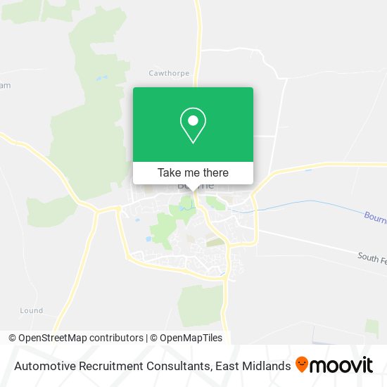 Automotive Recruitment Consultants map