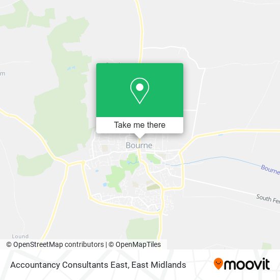 Accountancy Consultants East map