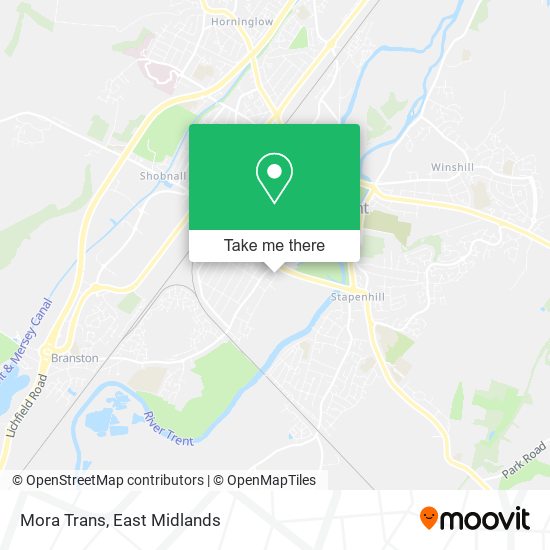 Mora Trans map