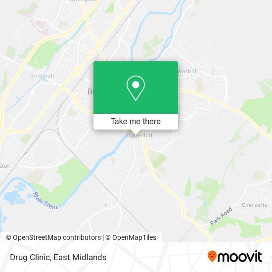 Drug Clinic map