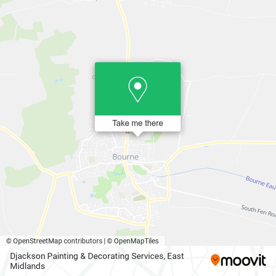 Djackson Painting & Decorating Services map