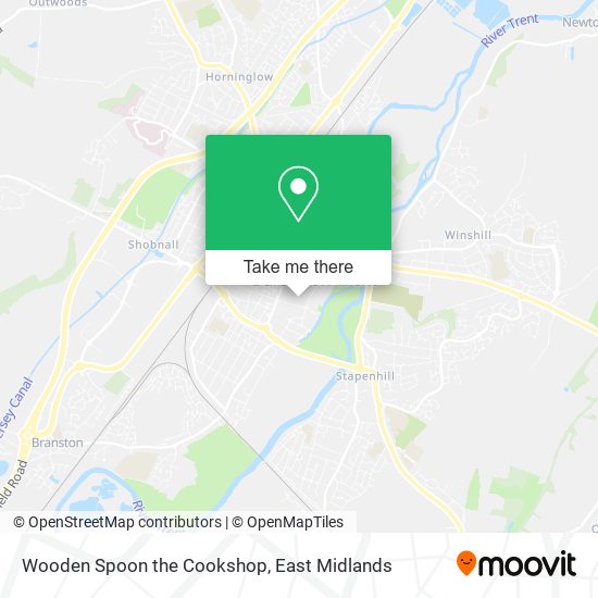 Wooden Spoon the Cookshop map