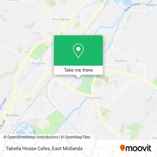 Tabella House Cafes map