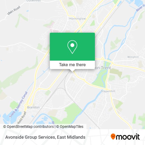 Avonside Group Services map