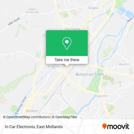 In Car Electronix map