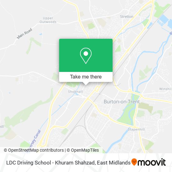 LDC Driving School - Khuram Shahzad map