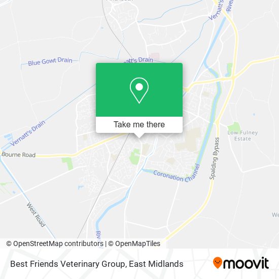 Best Friends Veterinary Group map