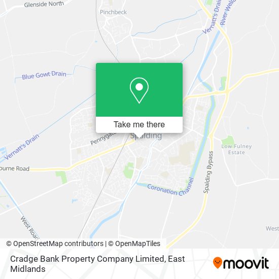 Cradge Bank Property Company Limited map